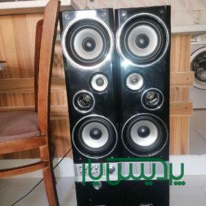 باند. اسپیکر ایستاده. سیستم صوتی. سینما خانواده