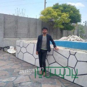 اجرای سنگ لاشه نصب سنگ لاشه