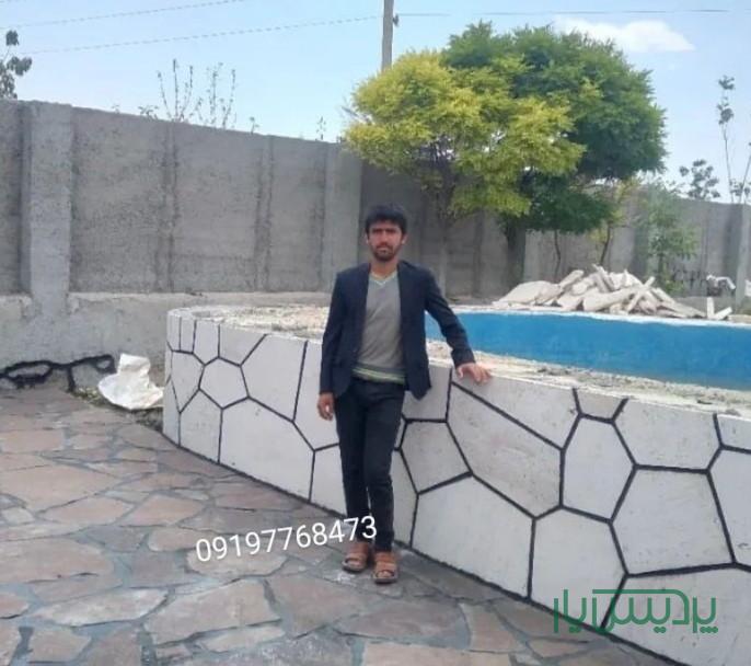 اجرای سنگ لاشه نصب سنگ لاشه