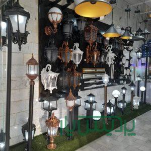 انواع چراغ محوطه ای درکرج