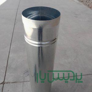 لوله بخاری و کانال گرد گالوانیزه