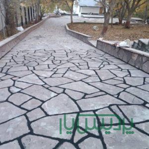 اجرای سنگ مالون اجرای سنگ لاشه