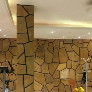 اجرای سنگ مالون اجرای سنگ لاشه