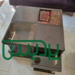 میز جلو مبلی با دو عسلی