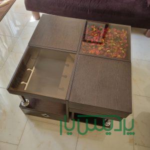 میز جلو مبلی با دو عسلی