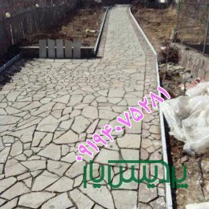 اجرای سنگ مالون
