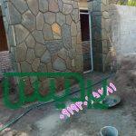 اجرای سنگ مالون اجرای سنگ لاشه