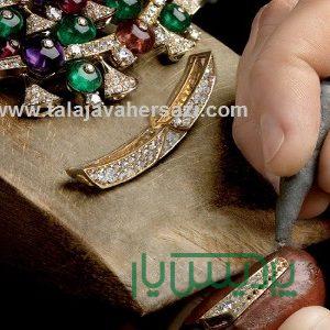 آموزش مخراج کاری طلا و جواهر