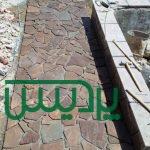 اجرای سنگ مالون اجرای سنگ لاشه