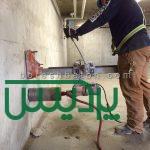 برش فونداسیون بتن مسلح