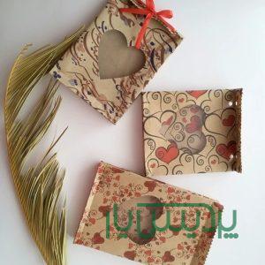 پاکت کادویی پنجره دار