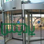 درب اتوماتیک چرخشی شمال تهران