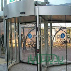 درب اتوماتیک چرخشی شمال تهران