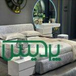 جلو مبلی ام دی اف MDF قهوه ای ارزان